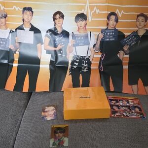 The BTS Butter Album Cream Version CD Box Set Limited Edition, New In Box.